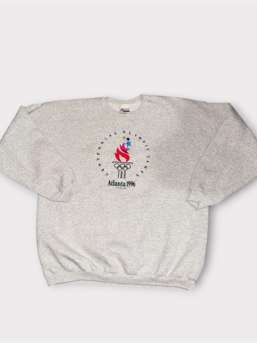 Vtg 1996 Atlanta Olympics Champion Crewneck Sweatshirt - MADE IN USA -XL